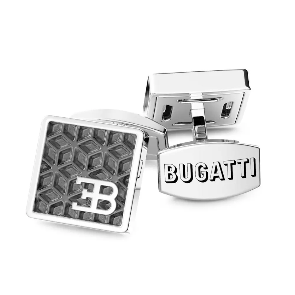 Online Boutons De Manchette Bugatti En Argent. Boutons De Manchette