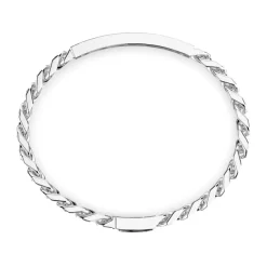 Hot Bracelet Gourmette Bugatti En Argent. Bracelets