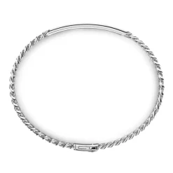 Store Bracelet Zancan En Argent Avec Plaque Et Pierres Naturelles. Bracelets