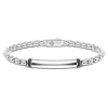 Clearance Bracelet Zancan En Argent Avec Plaque Centrale. Bracelets