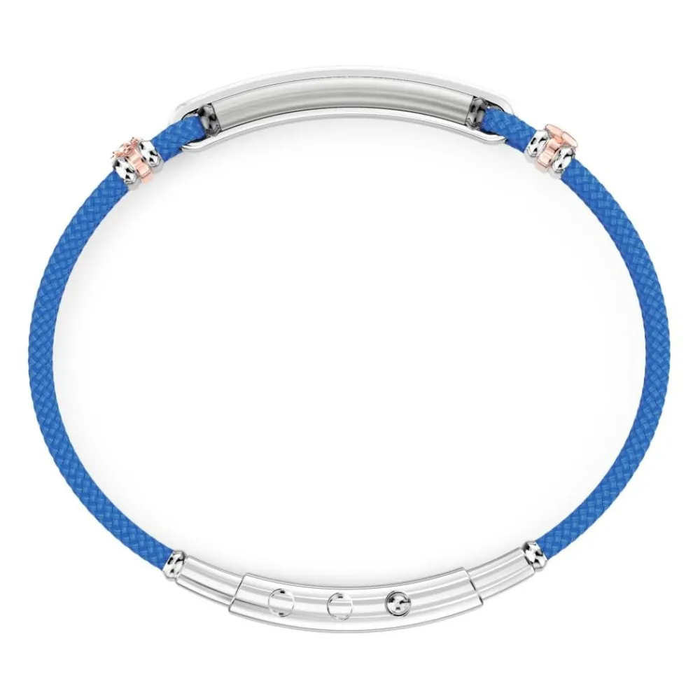 Flash Sale Bracelet Zancan En Kevlar Avec Plaque Et Pierres Noires. Bracelets