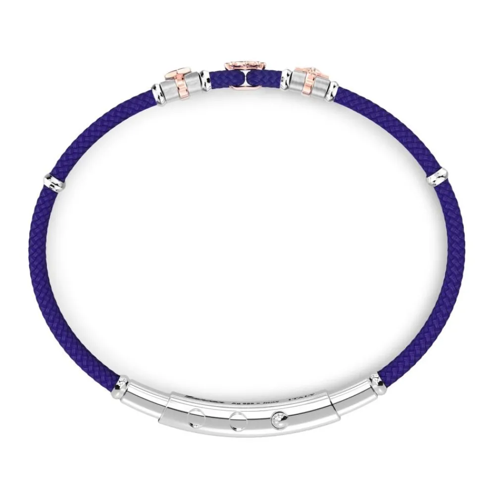 Fashion Bracelet Zancan En Kevlar Avec Elements Nautiques. Bracelets