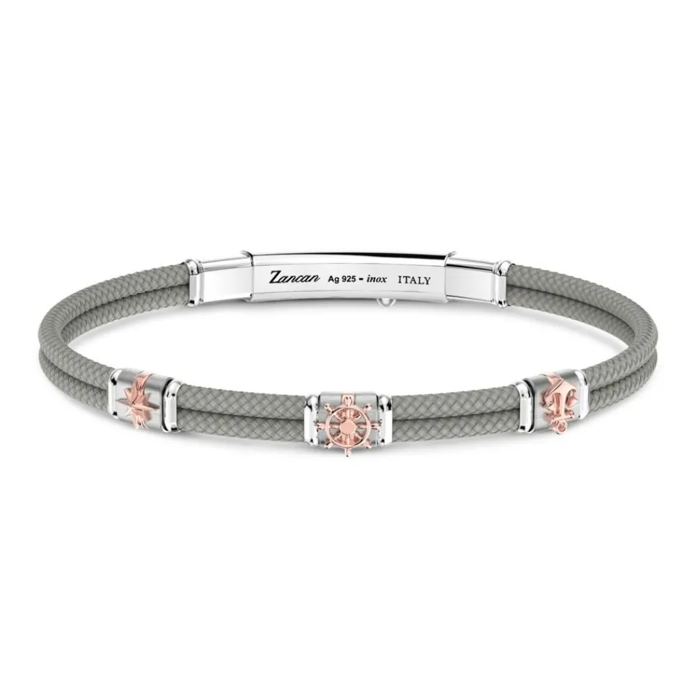 Best Sale Bracelet Zancan En Kevlar Avec Elements Nautiques. Bracelets
