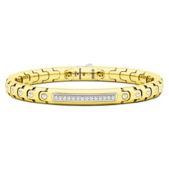 New Bracelet Zancan En Or 18 Carats Avec Diamants. Bracelets