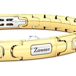 New Bracelet Zancan En Or 18 Carats Avec Diamants. Bracelets