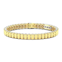 Hot Bracelet Zancan En Or 18 Carats Avec Diamants. Bracelets