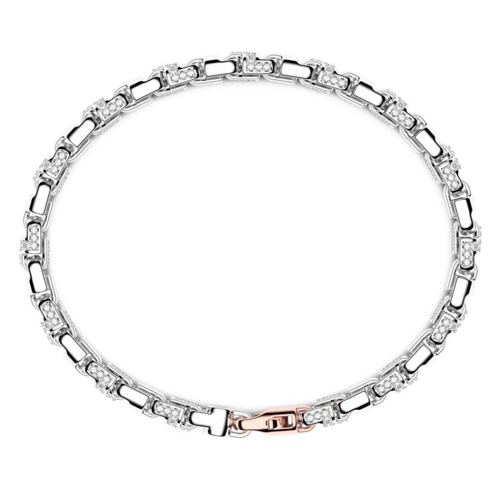 Discount Bracelet Zancan En Or Blanc 18 Carats Et Diamants. Bracelets