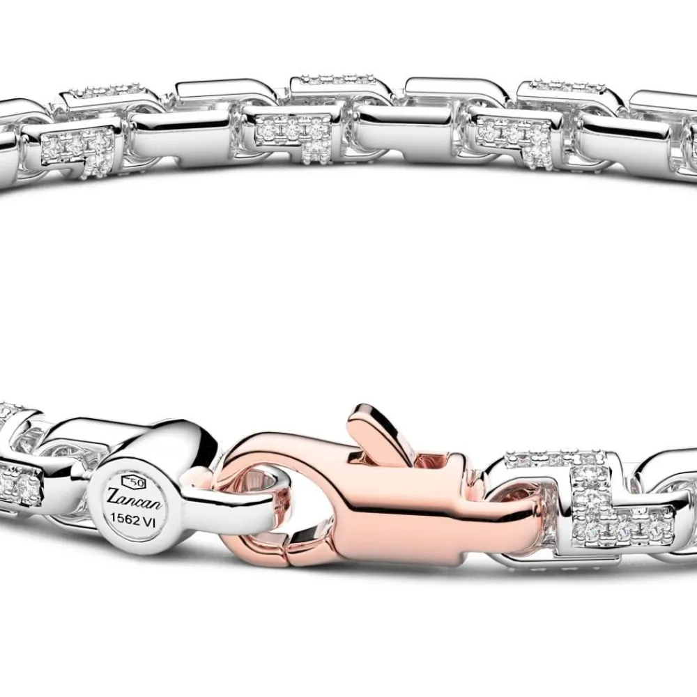 Discount Bracelet Zancan En Or Blanc 18 Carats Et Diamants. Bracelets