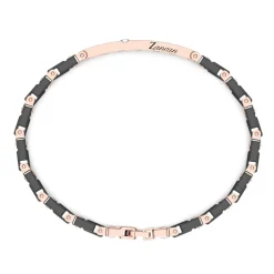 Clearance Bracelet Zancan En Or 18Kt Et Ceramique Noire. Bracelets