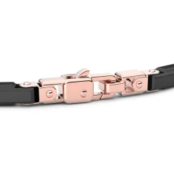 Clearance Bracelet Zancan En Or 18Kt Et Ceramique Noire. Bracelets