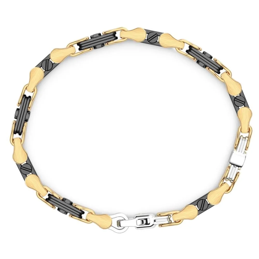 Cheap Bracelet Zancan En Or 18Kt Et Ceramique Noire. Bracelets