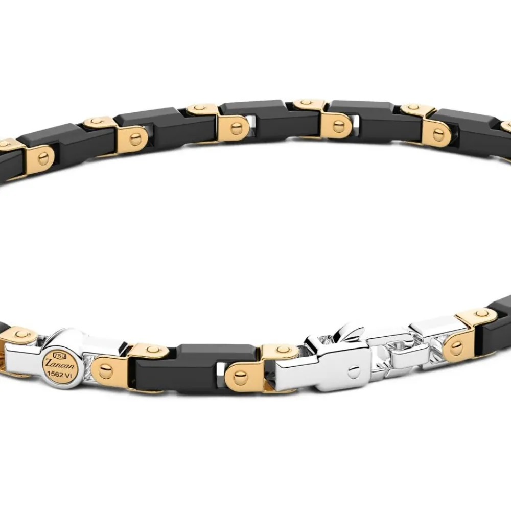 Best Bracelet Zancan En Or 18Kt Et Ceramique Noire. Bracelets