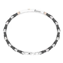 Sale Bracelet Zancan En Or 18Kt Et Ceramique Noire. Bracelets