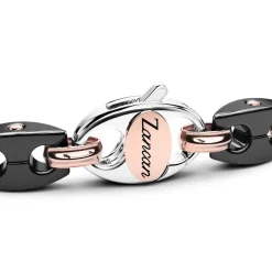 Sale Bracelet Zancan En Or 18Kt Et Ceramique Noire. Bracelets