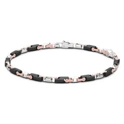 New Bracelet Zancan En Or 18Kt Et Ceramique Noire. Bracelets
