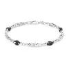 Fashion Bracelet Zancan Maille Seule En Argent Et Ceramique. Bracelets