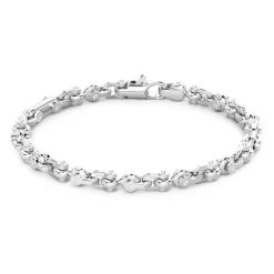 Cheap Bracelet Zancan Maille Seule En Argent. Bracelets