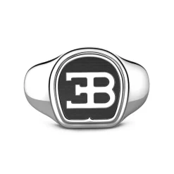 Sale Chevaliere Bugatti En Argent. Bagues