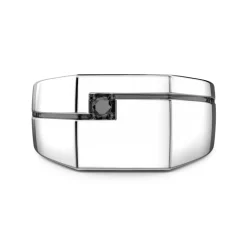 New Chevaliere Zancan En Argent. Bagues