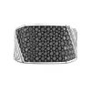 Store Chevaliere Zancan En Argent Avec Pierres. Bagues