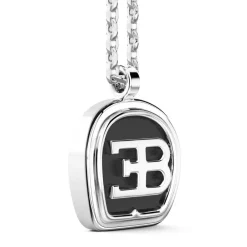Cheap Collier Bugatti En Argent. Colliers