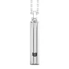 Clearance Collier Zancan En Argent Avec Pendentif Plaque Verticale. Colliers