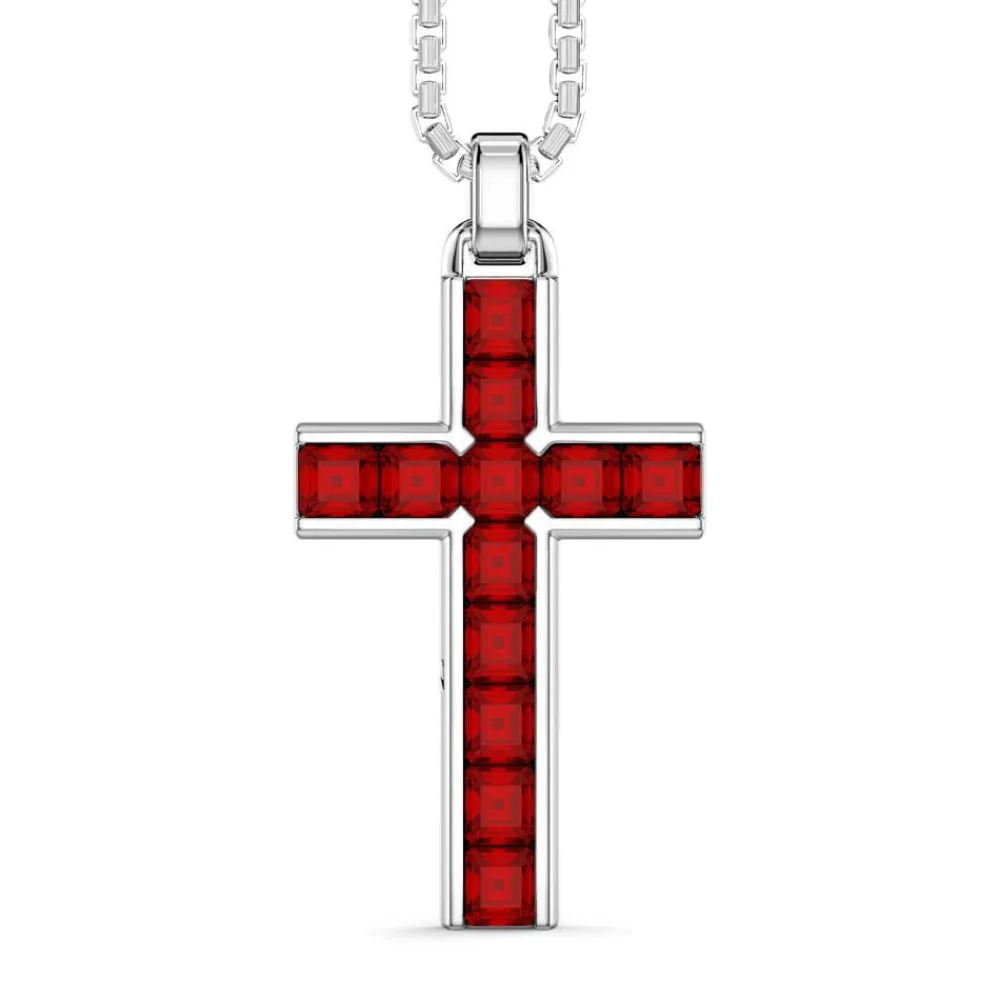 Best Sale Collier Zancan En Argent Avec Pendentif Croix Et Pierres Naturelles. Colliers