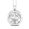 Discount Collier Zancan En Argent Avec Pendentif Rose Des Vents. Colliers