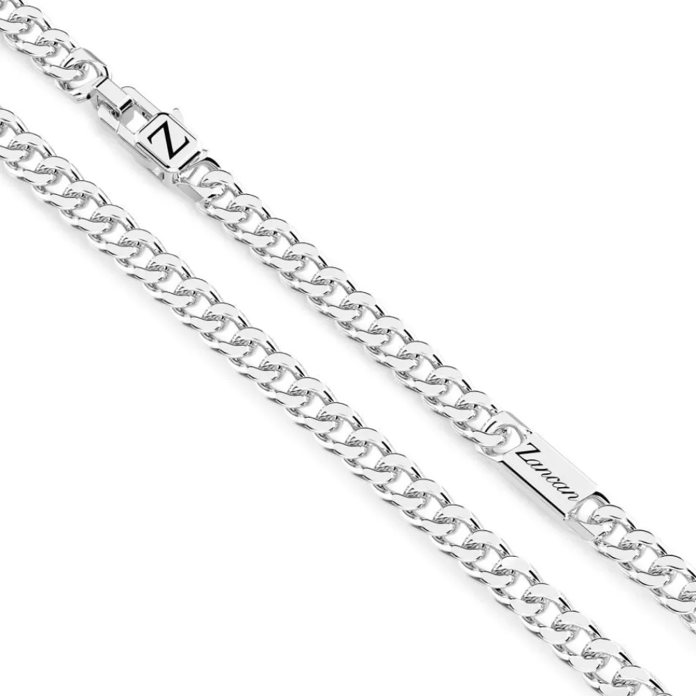 Sale Collier Zancan En Argent Avec Pendentif Croix Et Pierres. Colliers