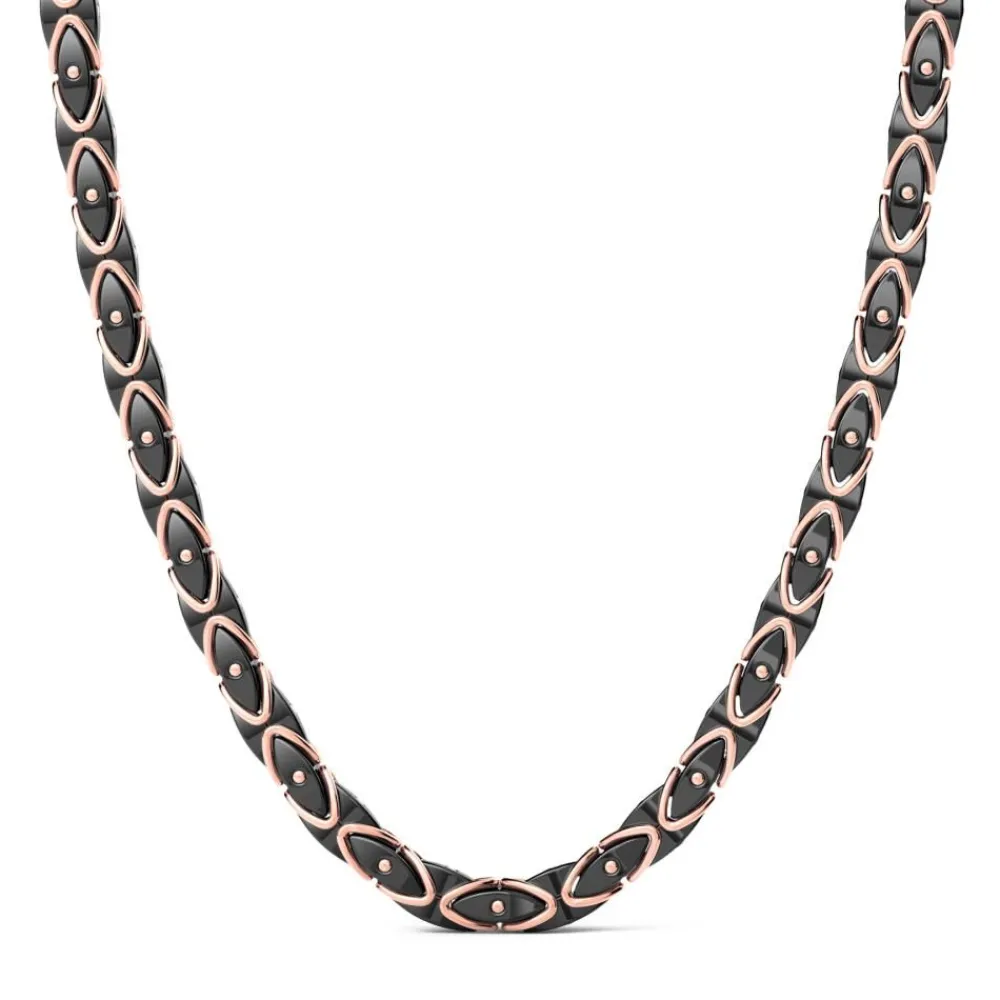 Discount Collier Zancan En Or 18Kt Et Ceramique Noire. Colliers