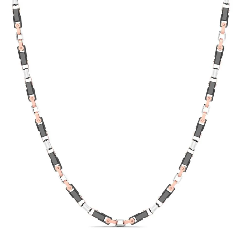 Best Sale Collier Zancan En Or 18Kt Et Ceramique Noire. Colliers