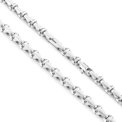 Best Collier Zancan Maille Seule En Argent. Colliers