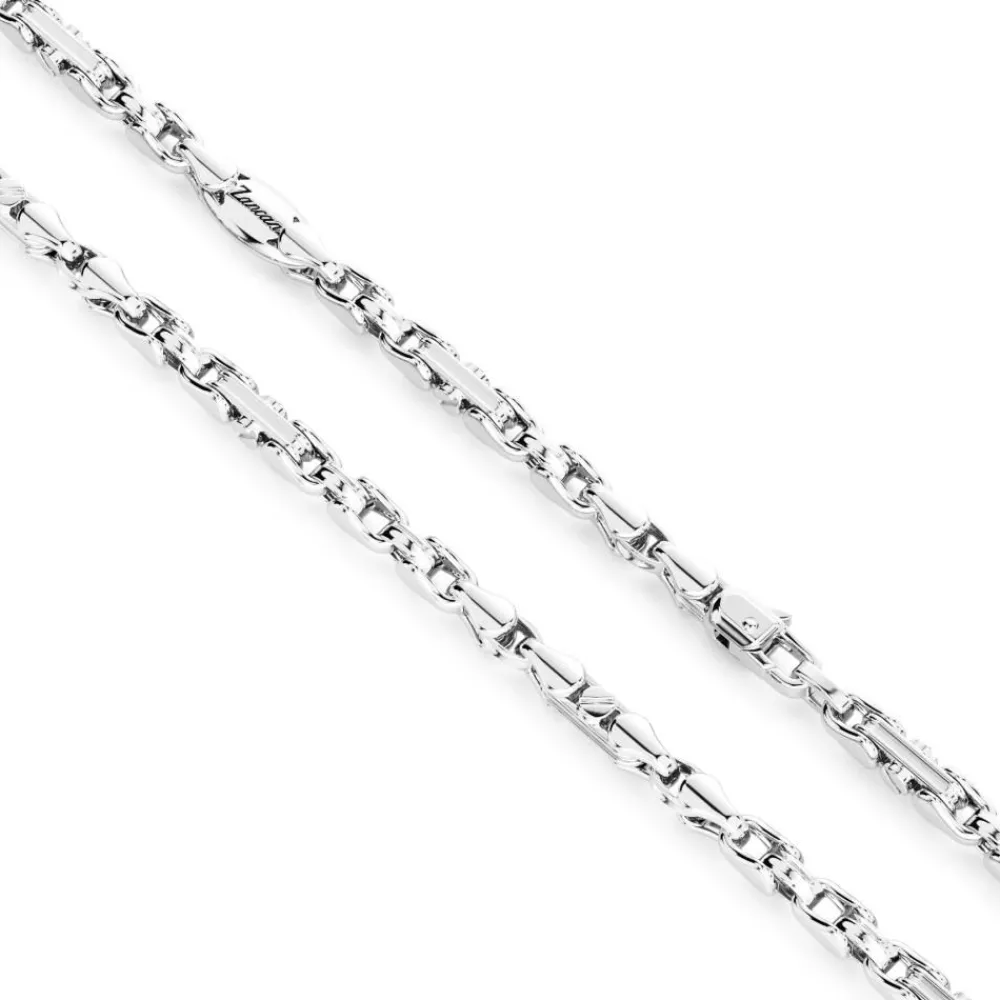 Best Collier Zancan Maille Seule En Argent. Colliers