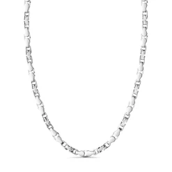 Best Collier Zancan Maille Seule En Argent. Colliers