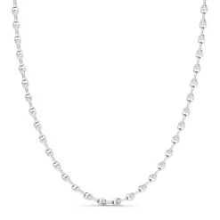 Outlet Collier Zancan Maille Seule En Argent. Colliers