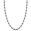 Fashion Collier Zancan Souple En Argent Avec Perles Et Elements Tubulaires. Colliers