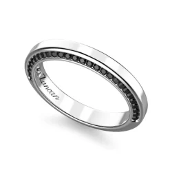 Shop Silver And Black Stone Ring. Bagues