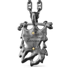 Flash Sale Silver Necklace With Pirate Pendant. Colliers