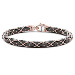 Cheap Zancan Bracelet In K Gold And Black Ceramic. Bracelets