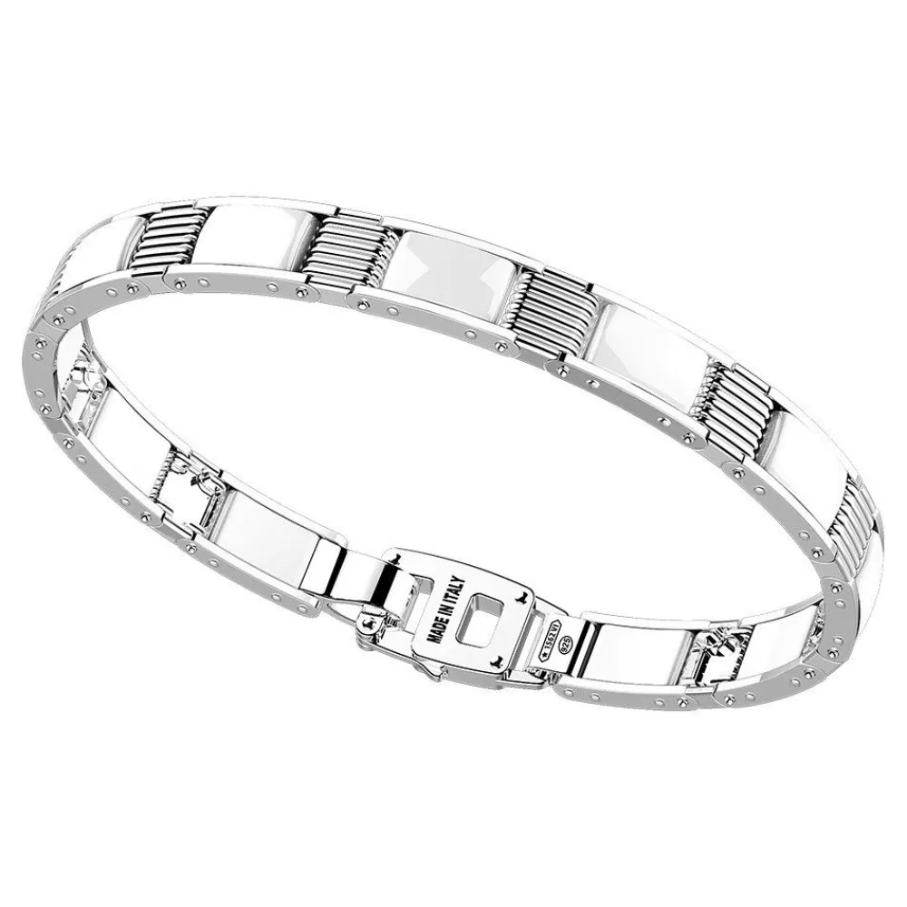 Fashion Zancan Bracelet Made From Silver And Ceramic. Bracelets