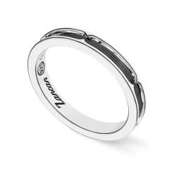 Best Zancan Burnished Silver Band Ring. Bagues