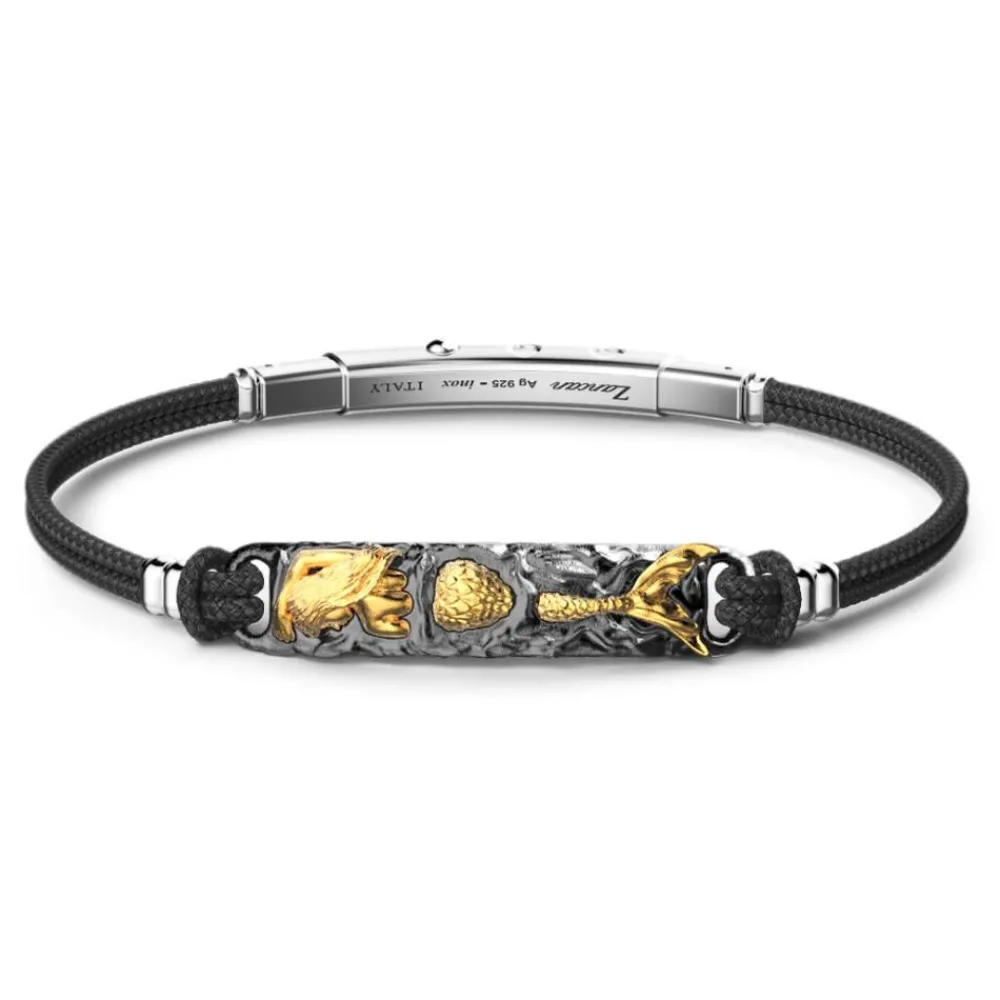 Sale Zancan Burnished Silver Bracelet With Mermaid. Bracelets