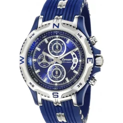 Cheap Zancan Chronograph Watch With Date Window And Silicone Strap. Superkompass