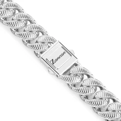 Best Zancan Curb Chain Necklace With Striated Finish. Colliers
