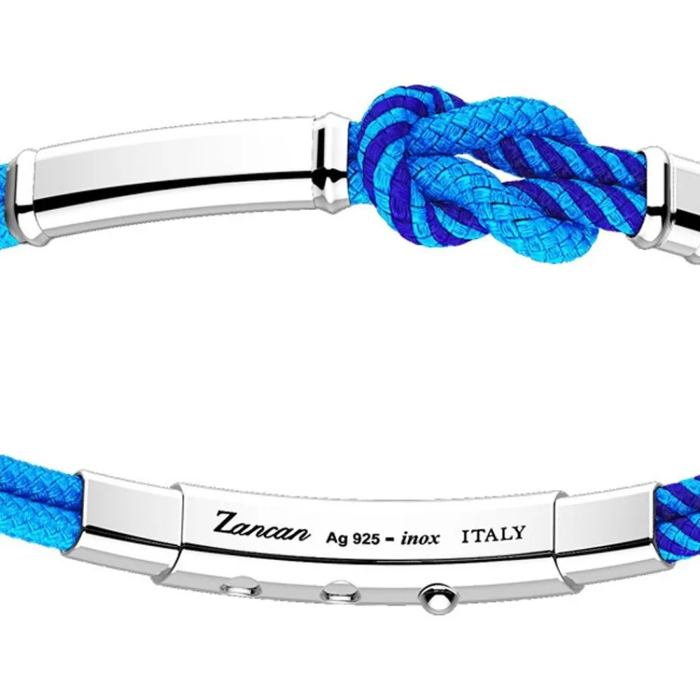 Discount Zancan Kevlar Bracelet With Silver Tag. Bracelets