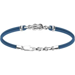Clearance Zancan Kevlar Bracelet With Silver Knot. Bracelets