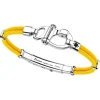Shop Zancan Kevlar Bracelet With Silver Nautical Hook. Bracelets