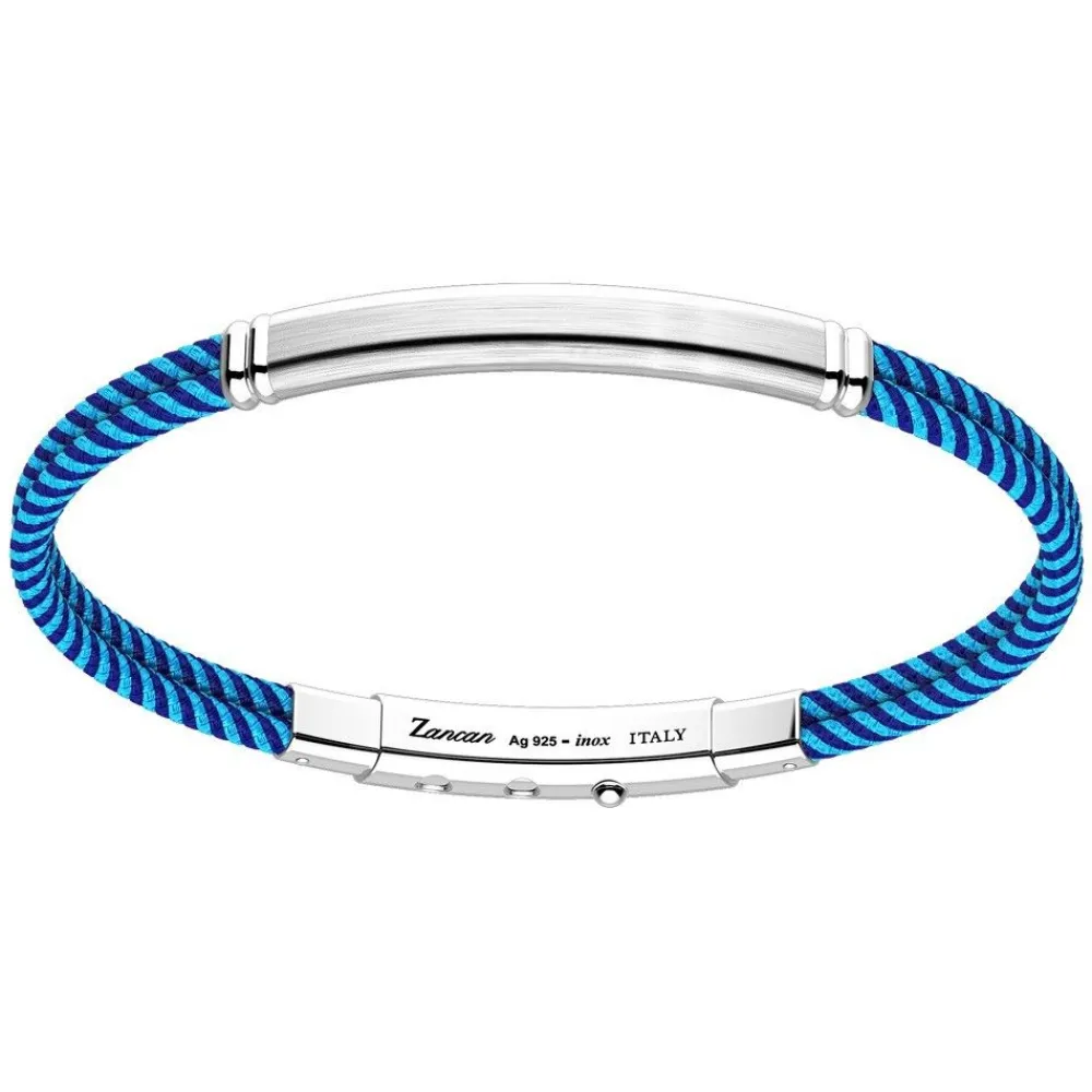 Discount Zancan Kevlar Bracelet With Silver Tag. Bracelets