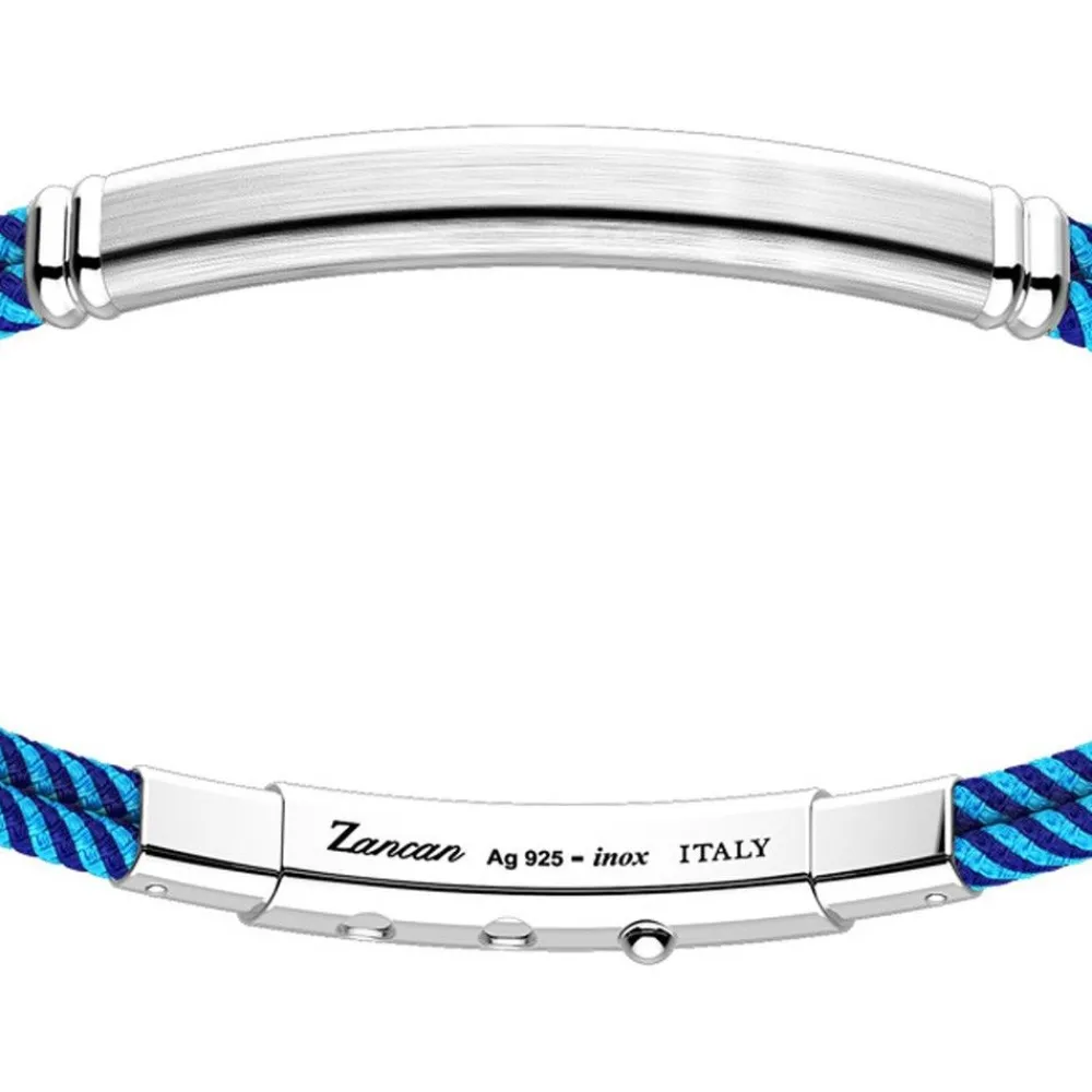 Discount Zancan Kevlar Bracelet With Silver Tag. Bracelets