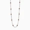 Clearance Zancan Men'S White Gold Necklace With Diamonds Colliers